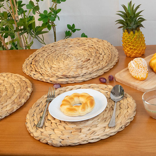 Braided Water Hyacinth Placemat