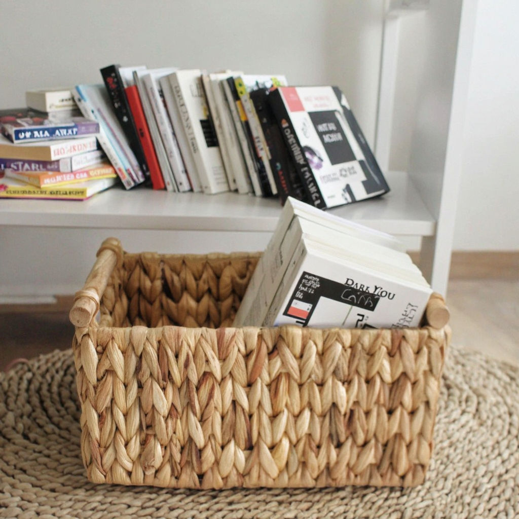 Water Hyacinth Storage Basket