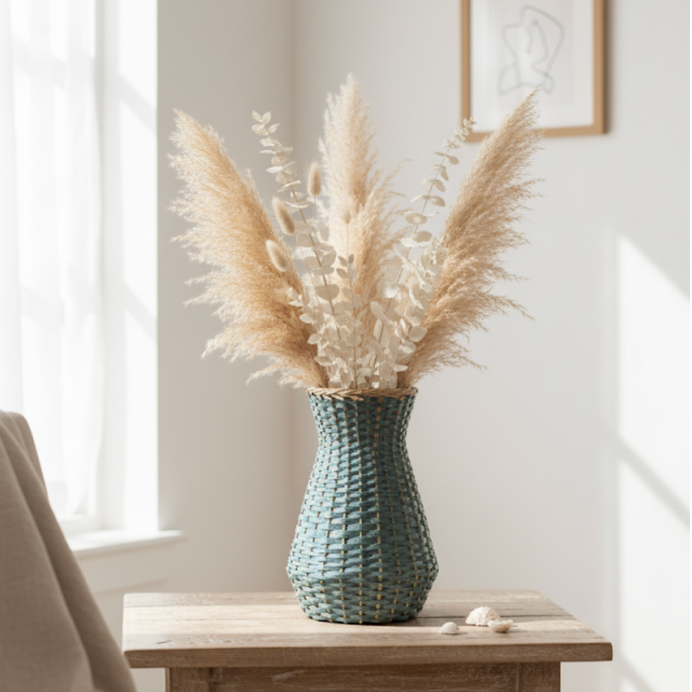 The Caspian Woven Vase