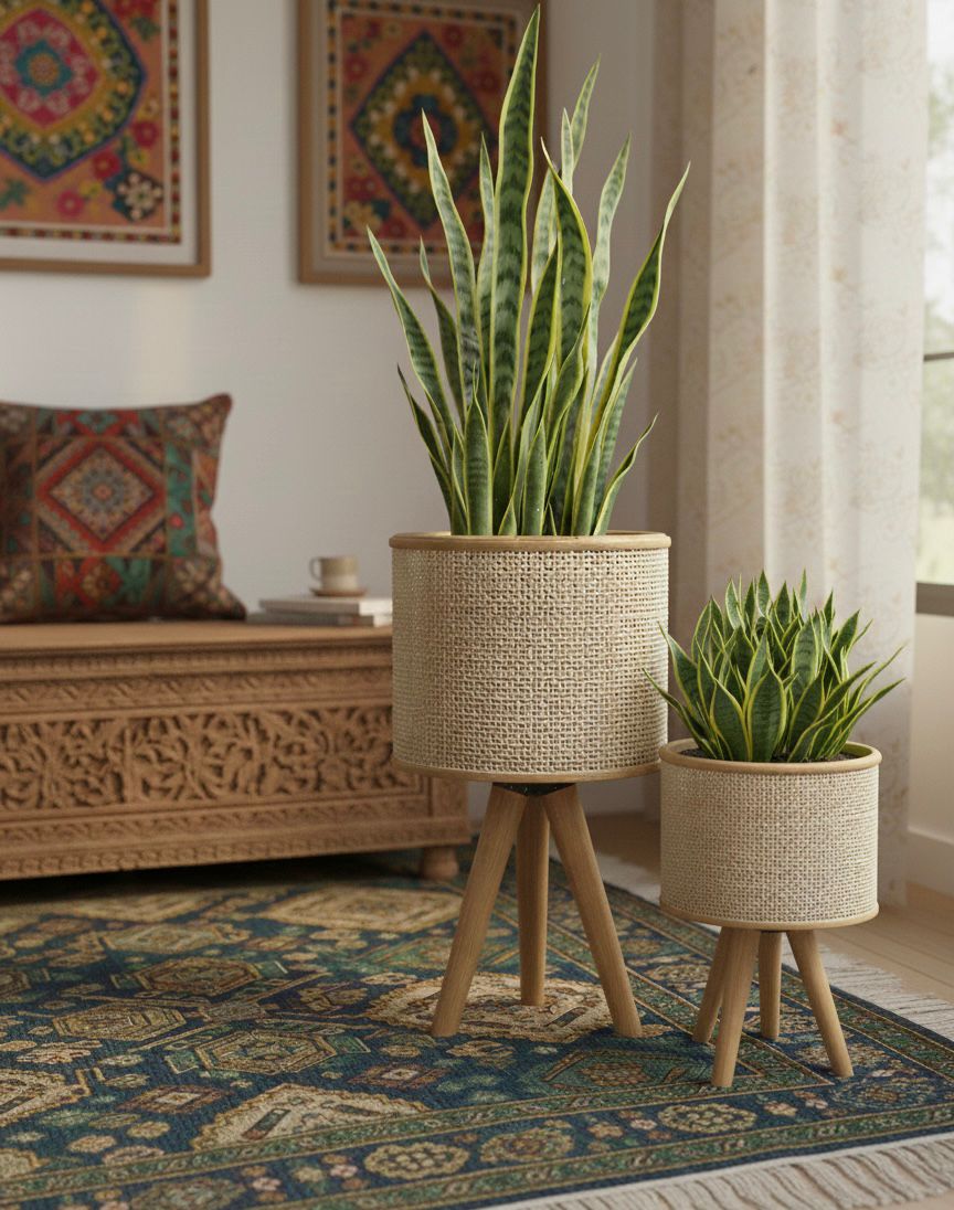 Cane Planter Stand