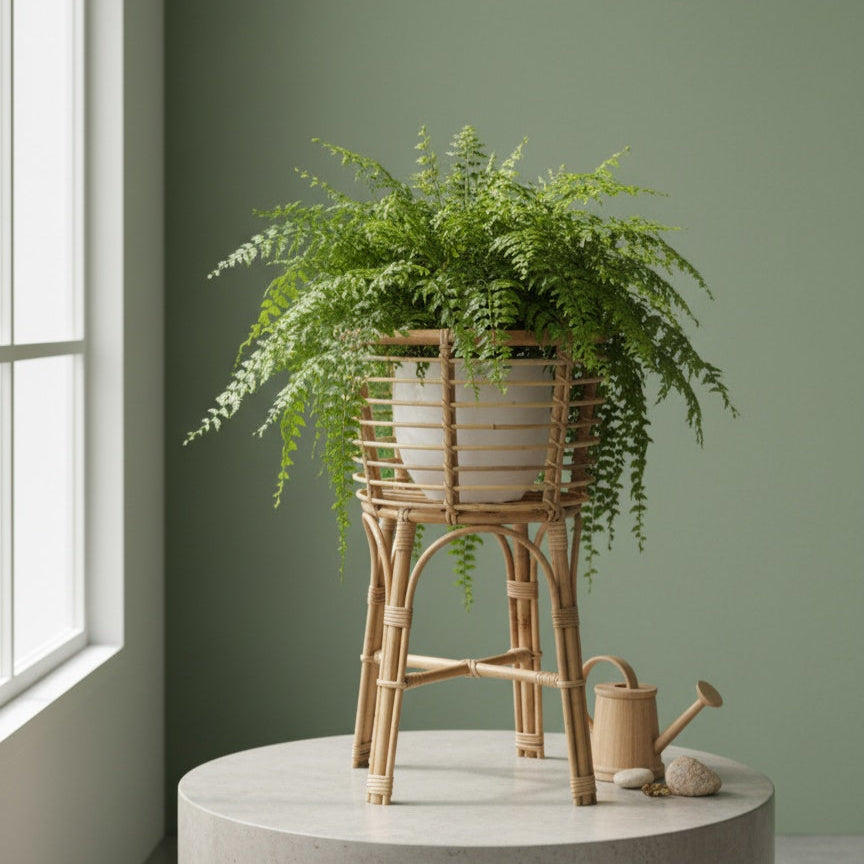 Tall Cane Planter Stand